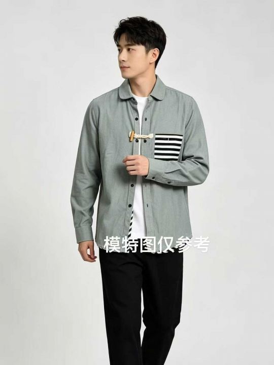韩版时尚潮流休闲条纹