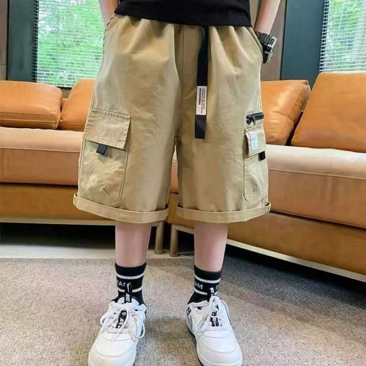 男童夏装短裤五分工装