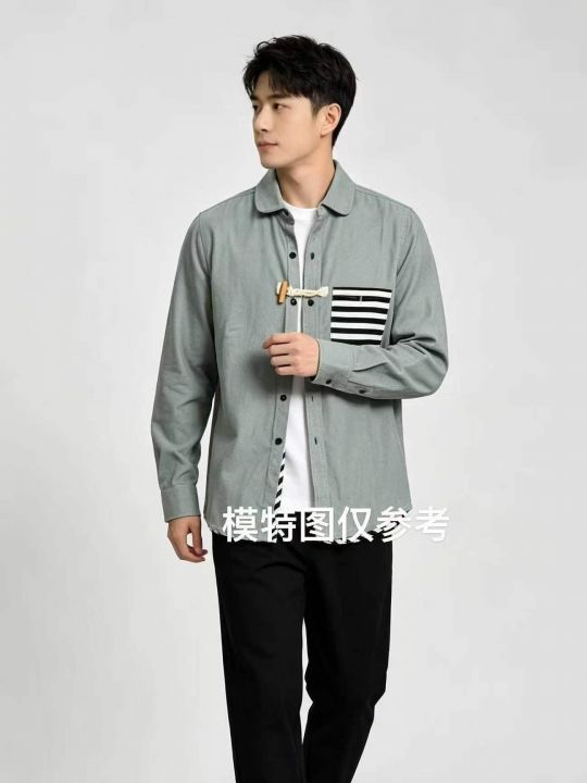 韩版时尚潮流休闲条纹