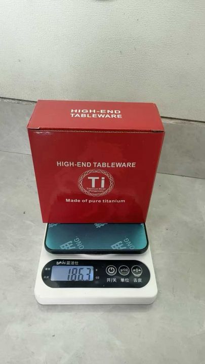 钛碗入库15件，一件