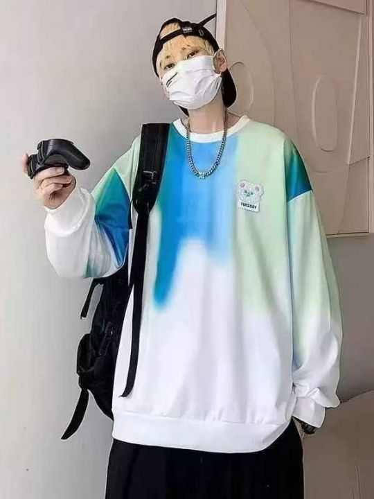 时尚潮流休闲渐变色小