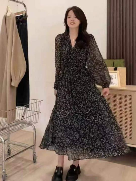 法式垂感高级感黑色碎