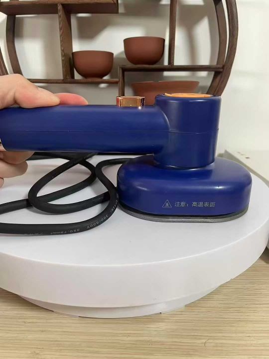 杨子手持蒸气电熨斗，