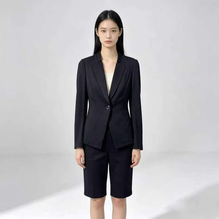 黑色小西装外套女 春
