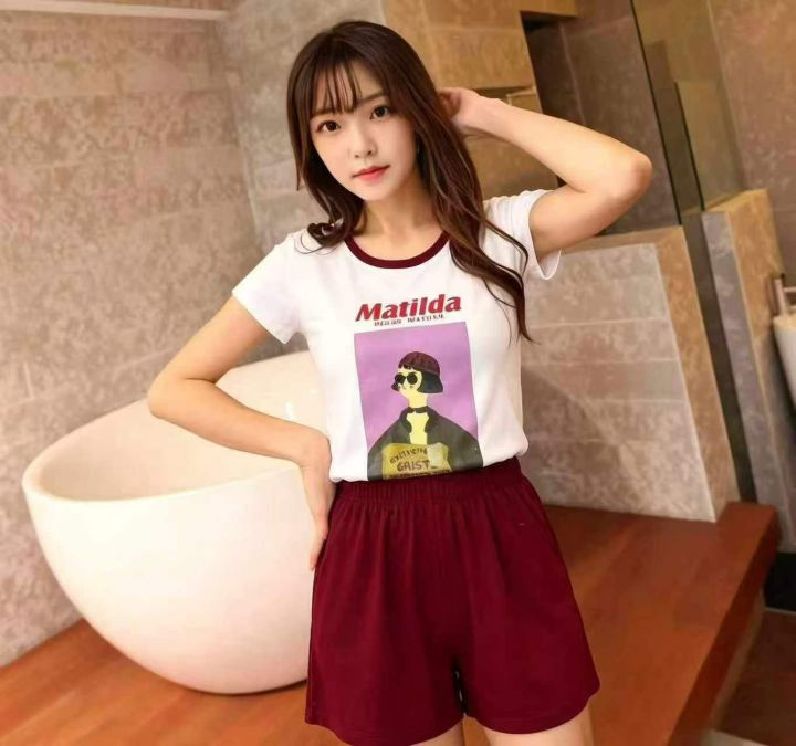 闺蜜品牌款女纯棉短袖