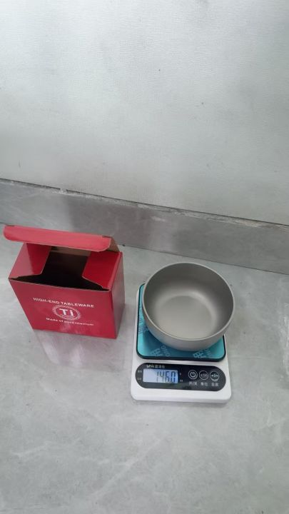 钛碗入库15件，一件