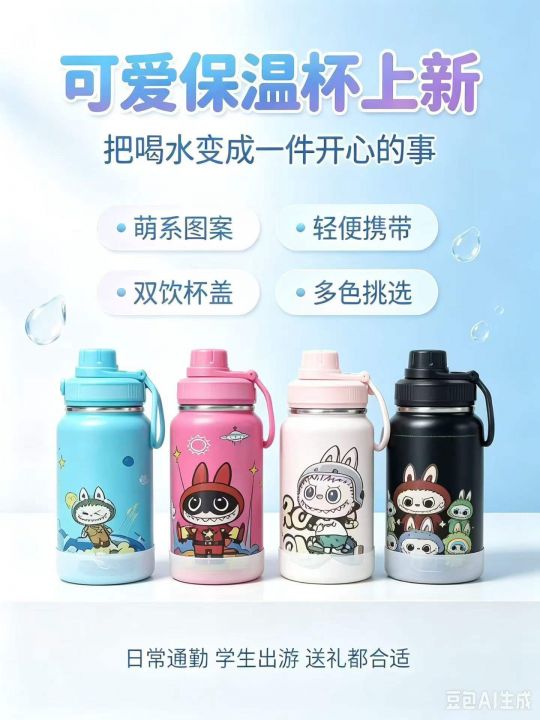 拉布布保温杯处理 3