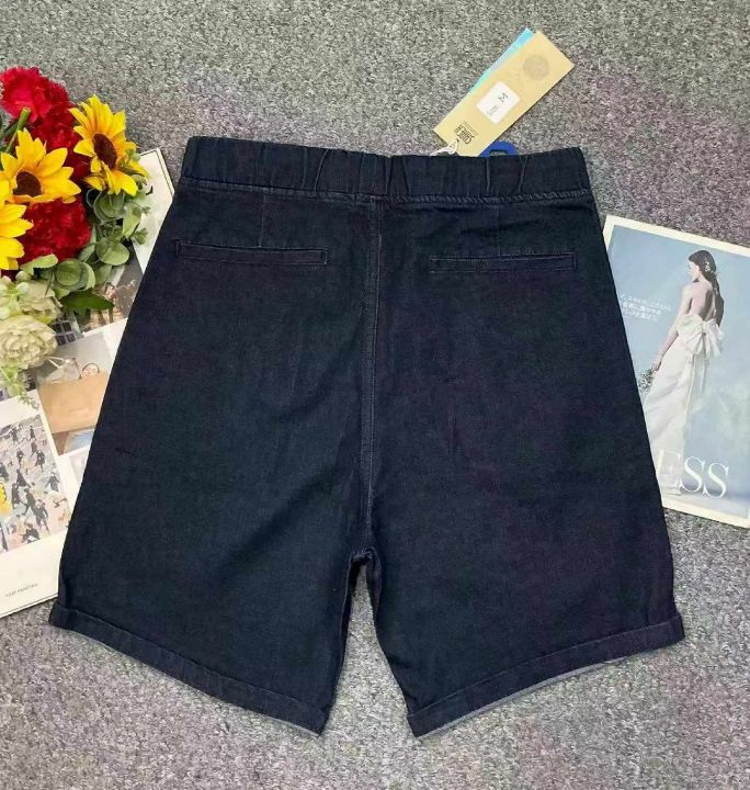 夏季新款男士洗水棉弹