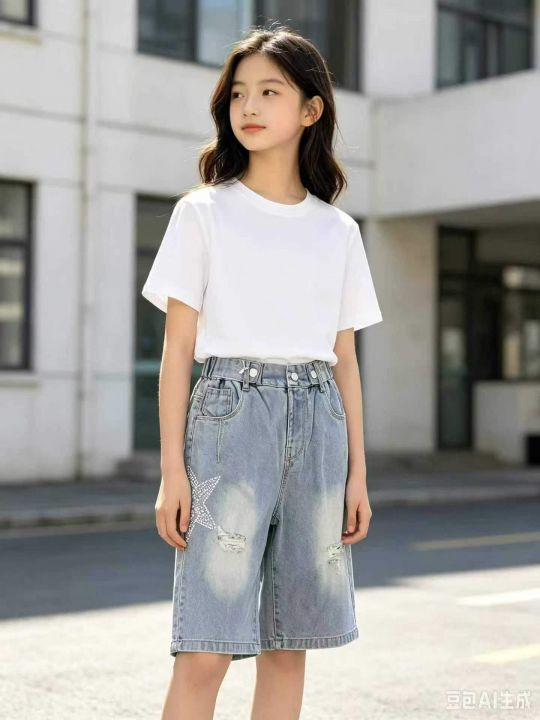 童装牛仔裤嘻哈休闲风