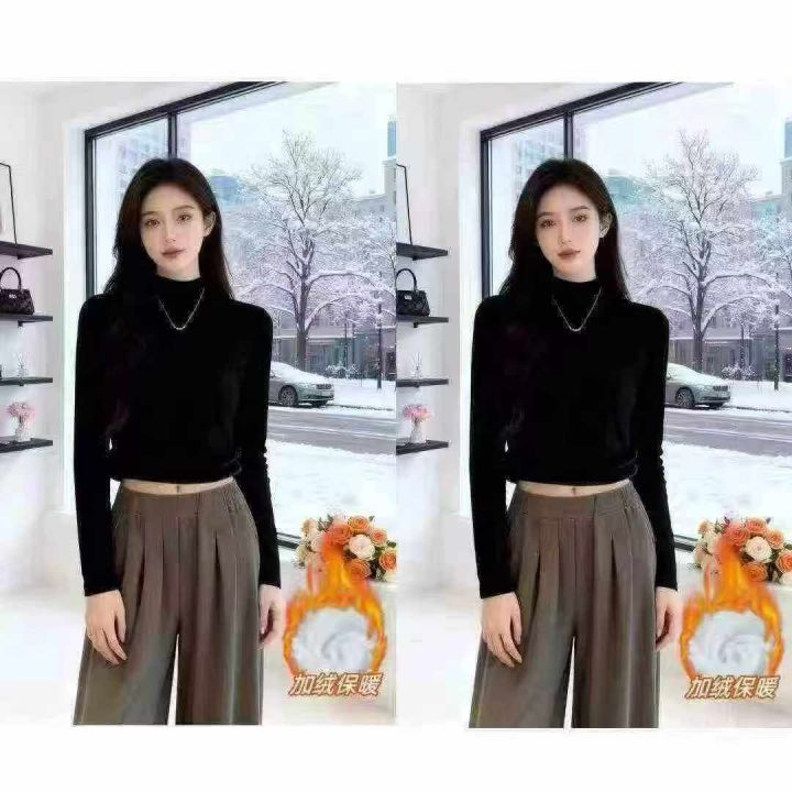 550件条纹加绒打底