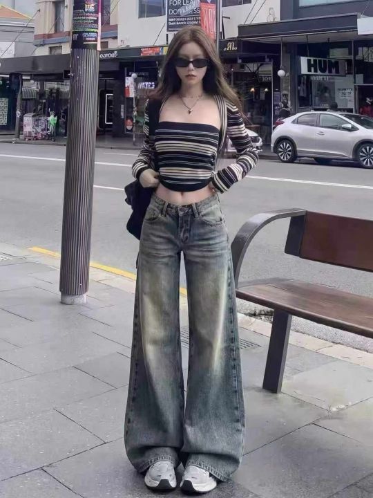 高品质大喇叭大阔腿美