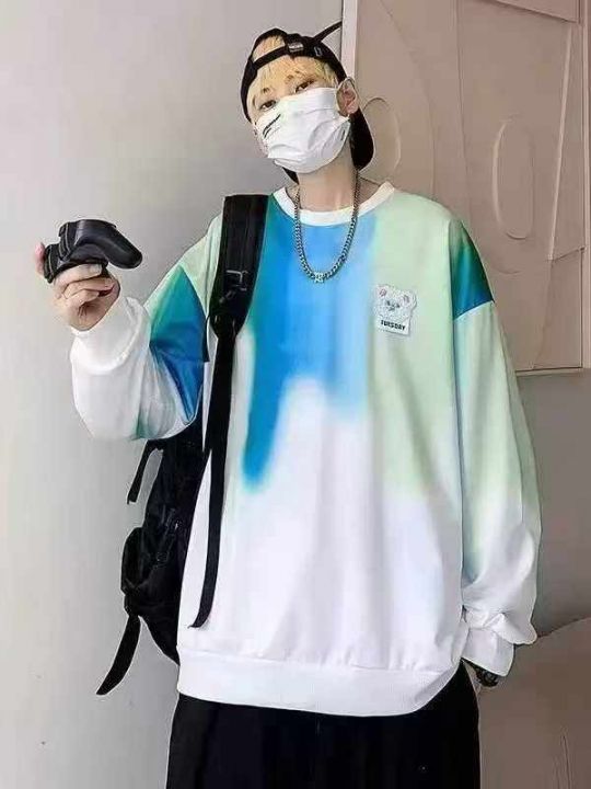 时尚潮流休闲渐变色小