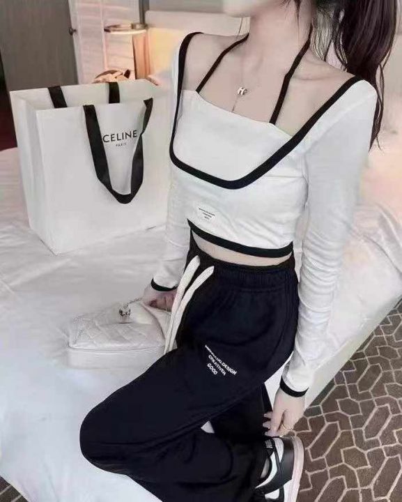 春秋新款网红辣妹纯欲