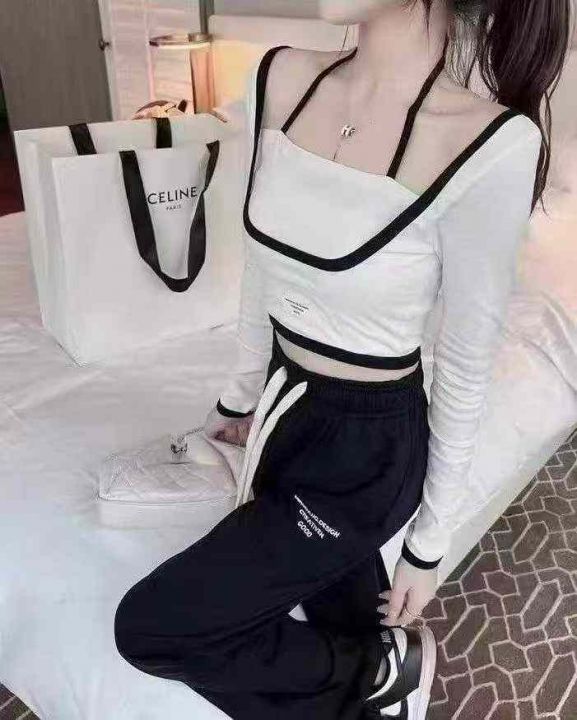 春秋新款网红辣妹纯欲