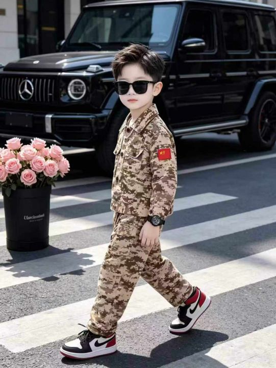 童装工装迷彩服夏令营