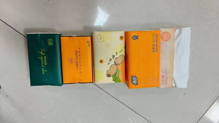 抽取式面巾纸，原生木