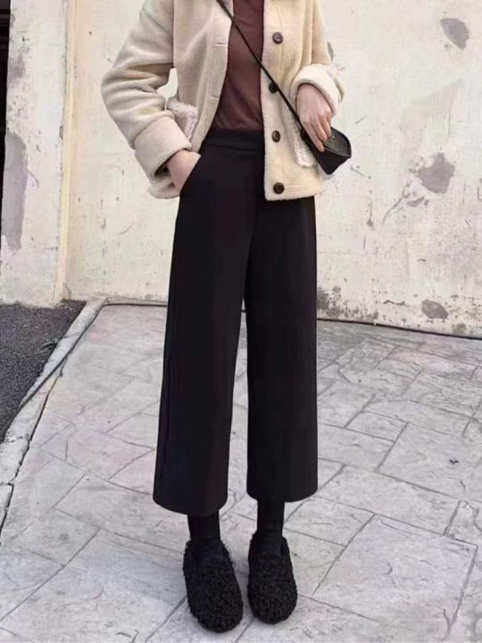 新到店女装毛呢长裤5
