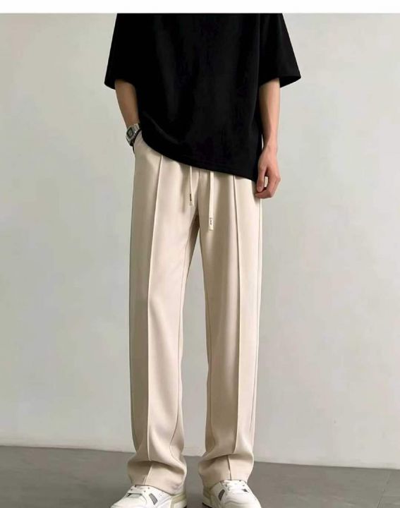 春秋新款男女同款松紧