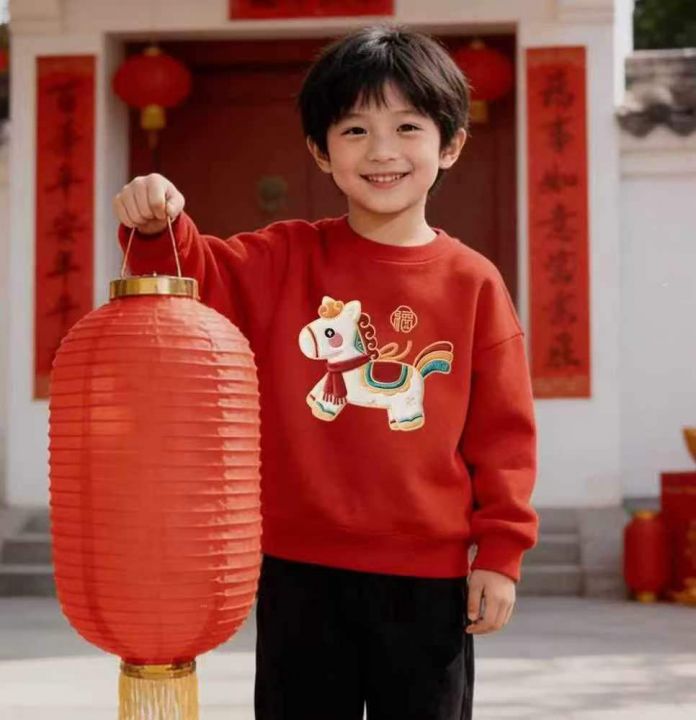 中大童童装加绒卫衣2