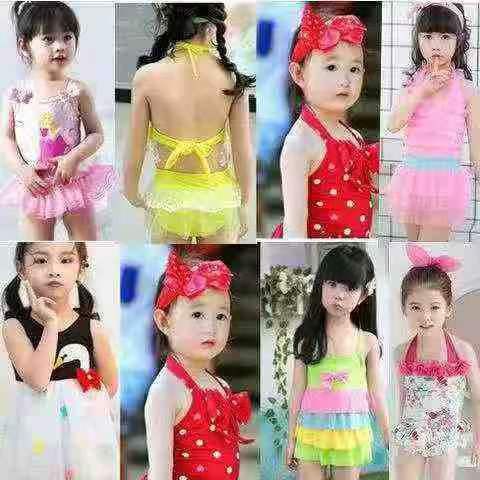 品牌童装泳衣套装，(