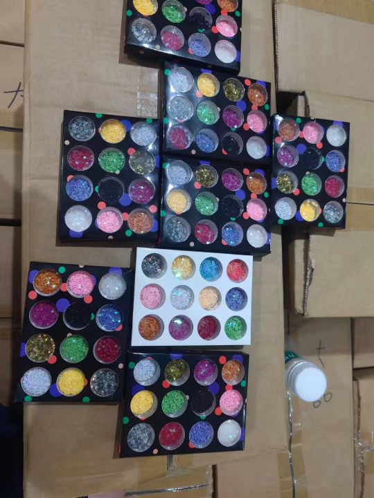 美甲闪片500盒左右