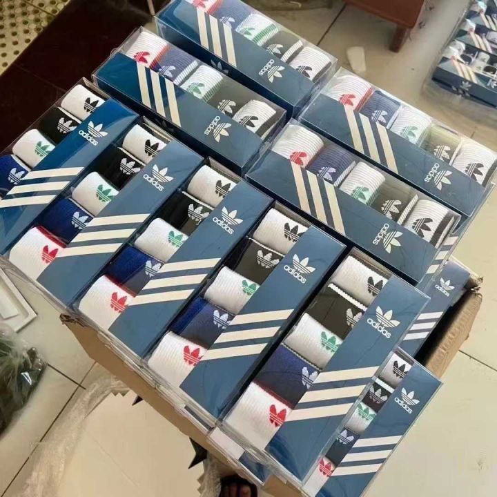 高品质袜子三叶草 纯