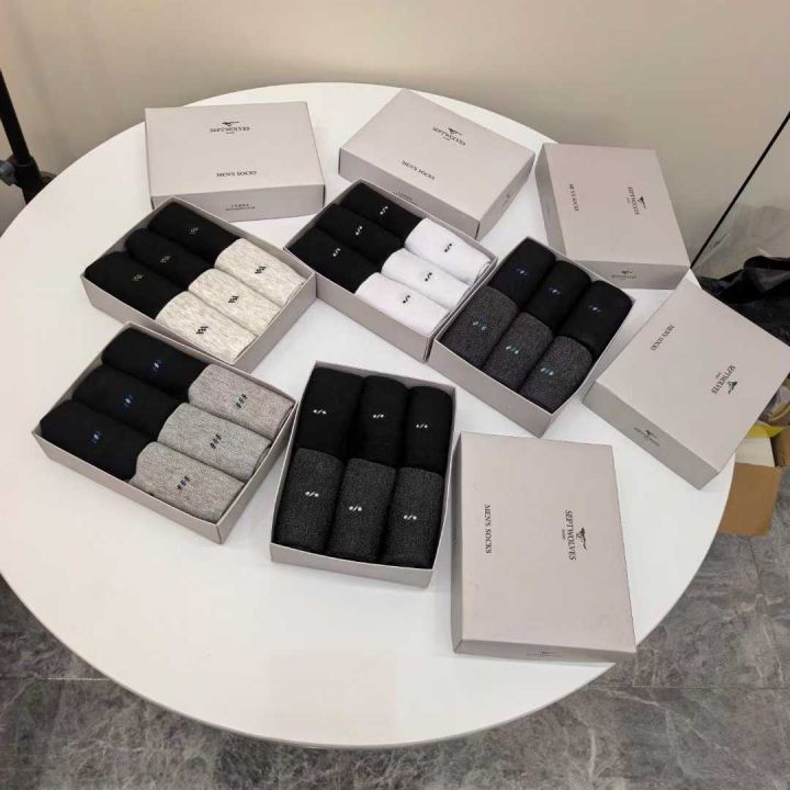 高品质袜子七匹狼 商