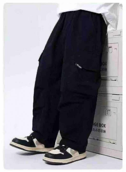 儿童裤纯棉休闲长裤直