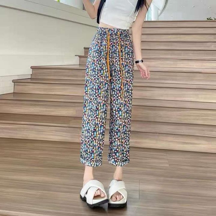新款睡裤女夏薄款网红