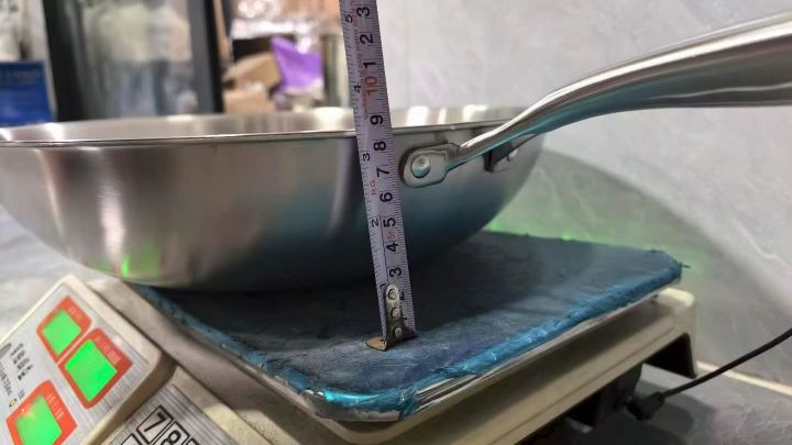 36规格三层钢炒锅，