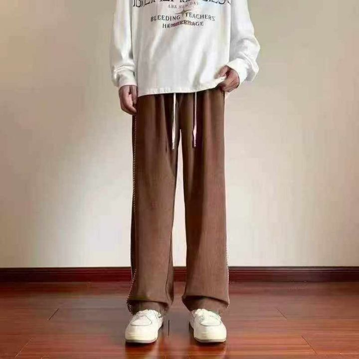 国潮男生宽松阔腿vi