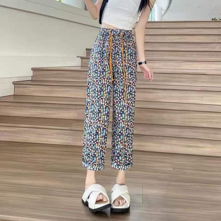 新款睡裤女夏薄款网红
