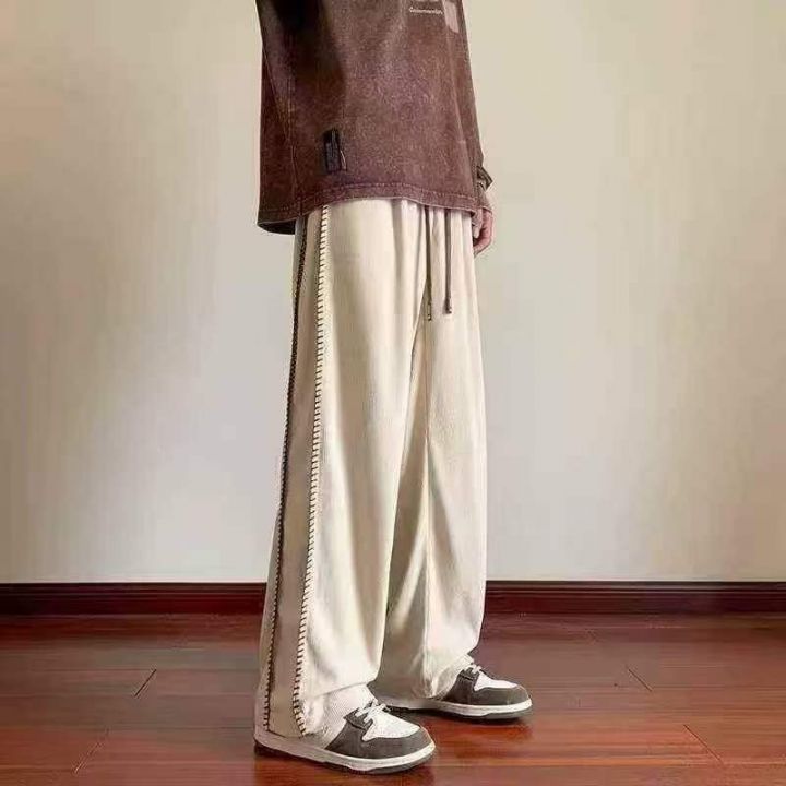 国潮男生宽松阔腿vi