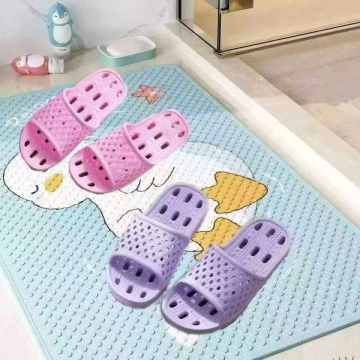 洗澡防滑男女按摩凉拖