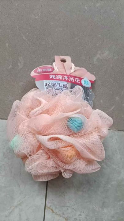 多色海绵沐浴球190