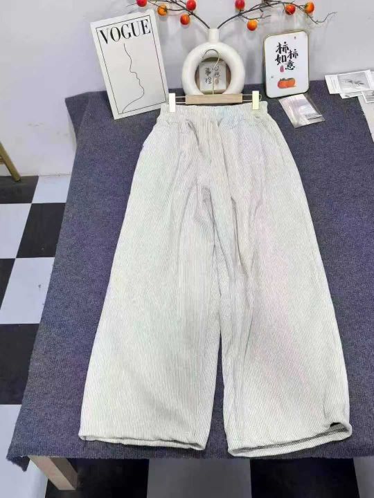 女款灯芯绒加厚加绒裤
