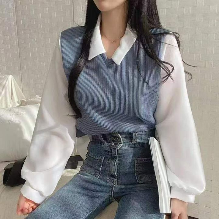 380件女士翻领长袖