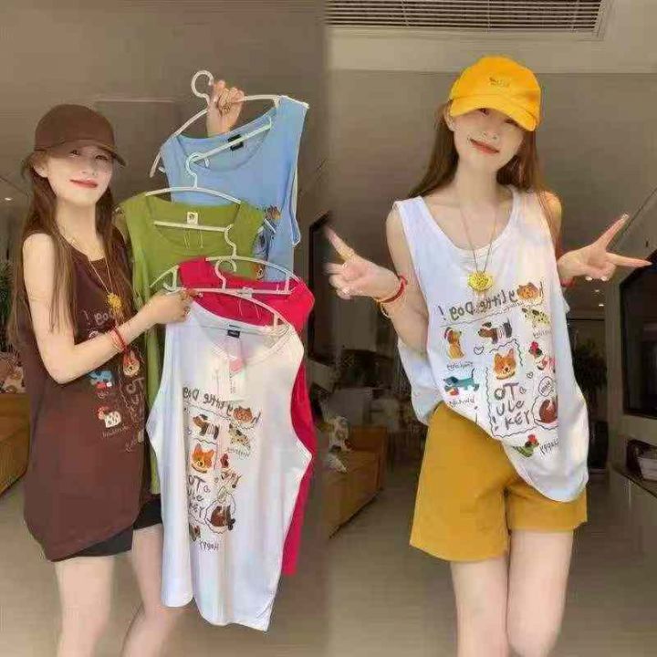 ☕️甜辣妹风背心女外