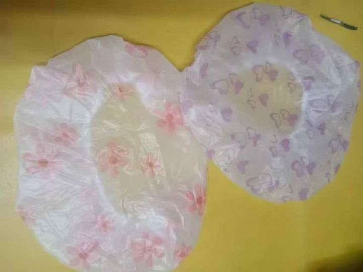 花边/防水浴帽约33