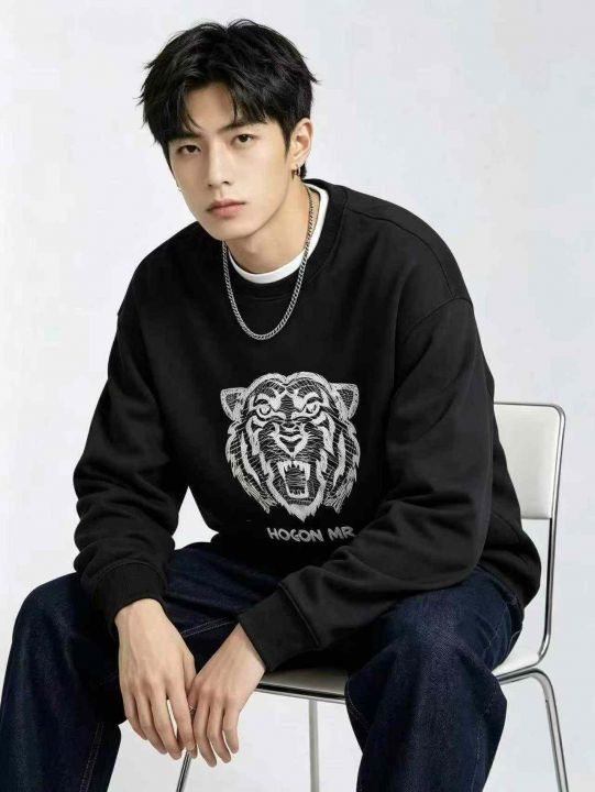 200件欧货卫衣男春
