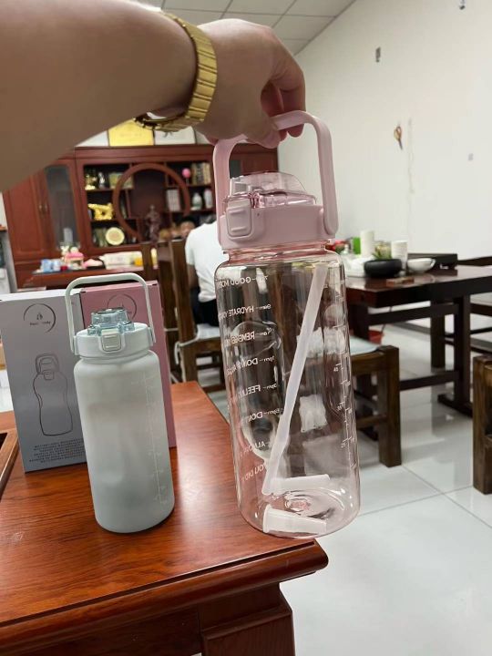 明星同款运动水壶到货