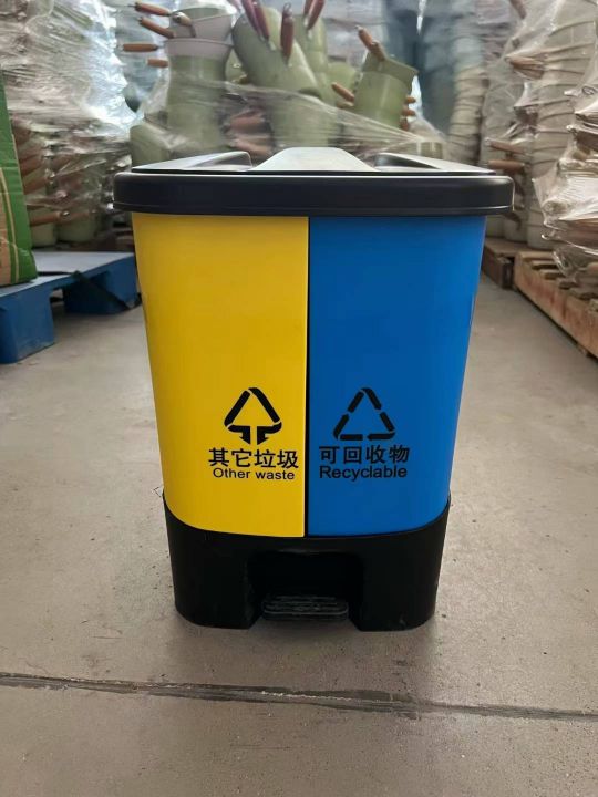 分类垃圾桶到货几百个