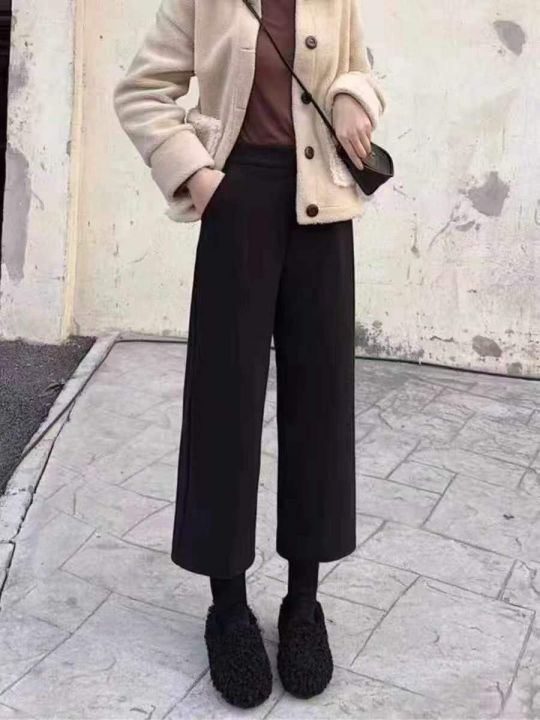 新到店女装毛呢长裤5