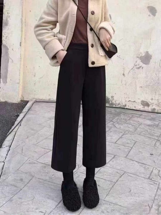 新到店女装毛呢长裤5