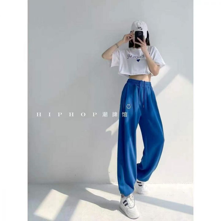 慵懒风高腰系带宽松阔