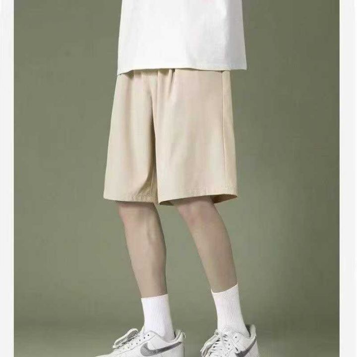 男女同款冰丝五分裤，