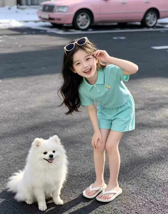 童装男女童翻领Pol