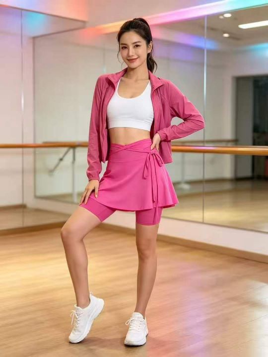 40多条假两件女运动