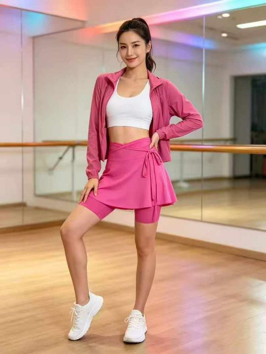 40多条假两件女运动