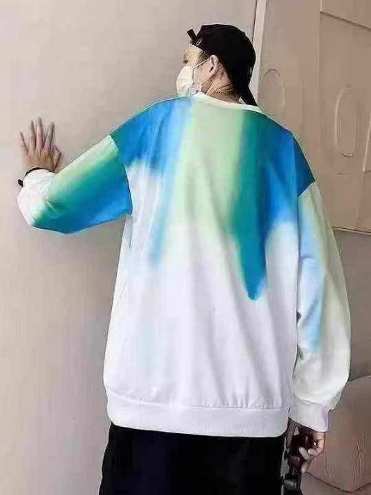 时尚潮流休闲渐变色小